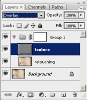 Jean-Sébastien Monzani - Step 6b: Change texture layer   from normal to overlay